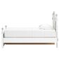 Ashley Kozlani Twin Upholstered Storage Bed in Matte White, , large