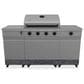 Tytus Fresno 5-Burner Convertible Grill in Gunmetal and Graphite, , large