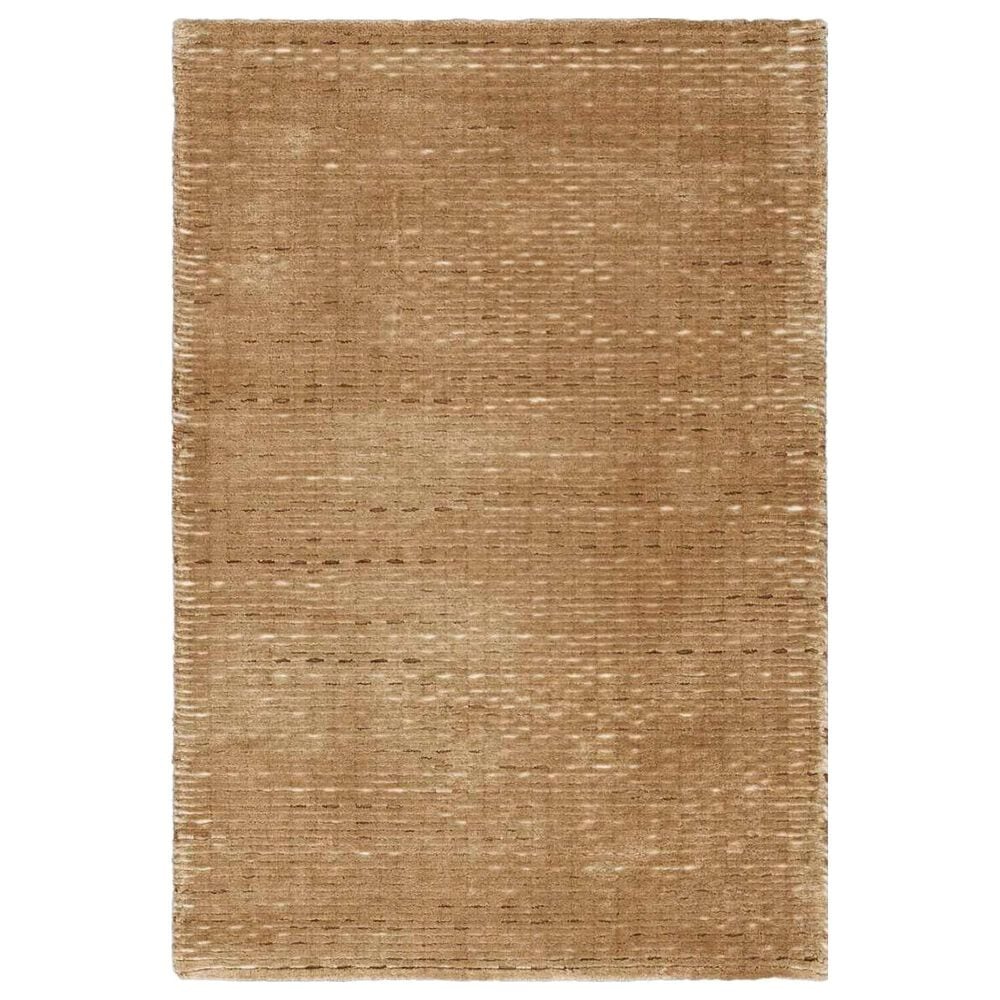 Nourison Valley 5"3" x 7"3" Gold Area Rug, , large