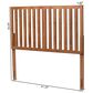 Baxton Studio Oren King Slat Headboard in Ash Walnut, , large