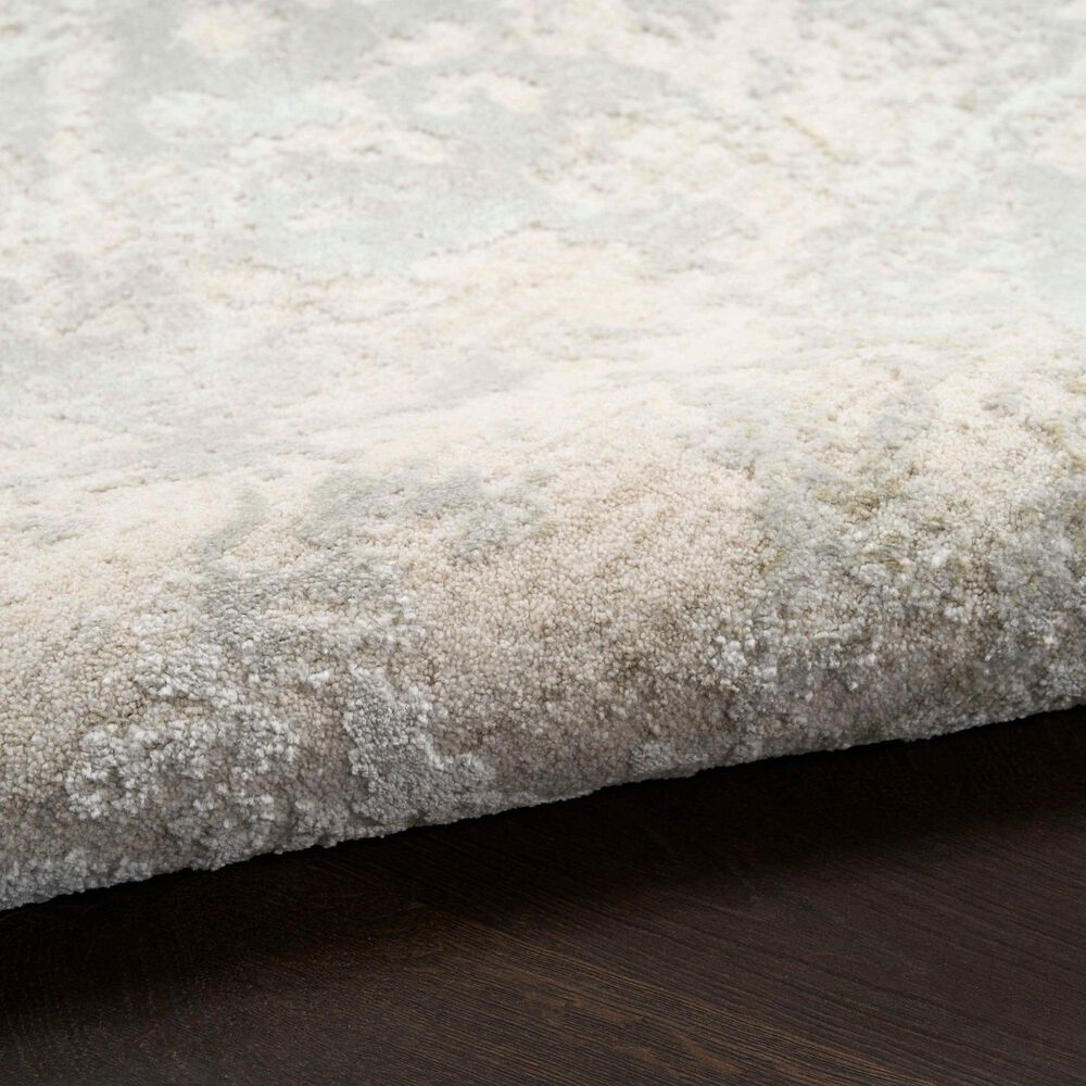 Nourison Envy Ivory and Grey 7'10" x 10'2" Area Rug, , large