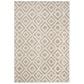 Safavieh Amsterdam AMS105A-5 5"1" x 7"6" Ivory/Mauve Area Rug, , large