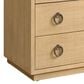 Universal Furniture Avaline Ghizzano 3-Drawer Chest in Skylark with AC and USB Ports, , large