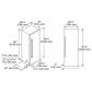 Thermador 16.8 Cu. Ft. 30" Built-in Refrigerator Columns - Panels Sold Separately, , large