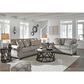 Ashley Olsberg Loveseat in Steel, , large