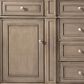 James Martin Vanities Bristol 60" Double Bathroom Vanity in Whitewashed Walnut with 3 cm Lime Delight Quartz Top and Rectangular Sinks, , large