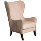 Massoud Furniture Josie Accent Chair in Cottswald Taupe, , large