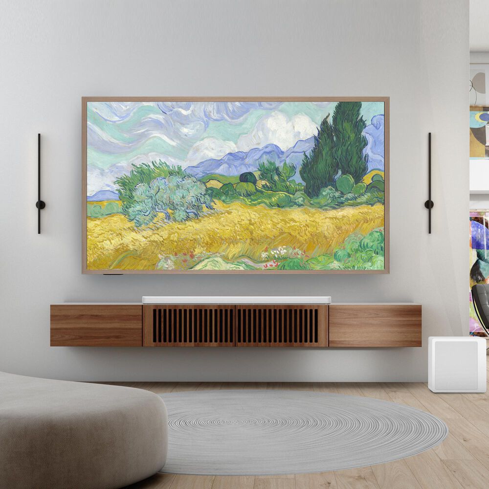 Hisense 55" Class S7 Series Canvas QLED 4K UHD in Black - Smart Google TV, , large