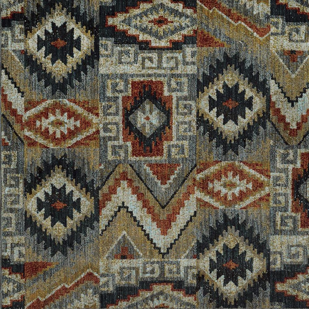 Oriental Weavers Sedona 5937D 9&#39;10&quot; x 12&#39;10&quot; Blue Area Rug, , large