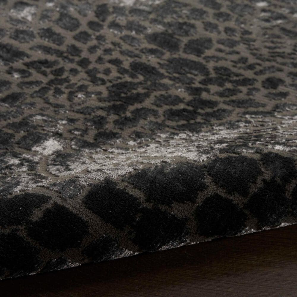 Nourison Desire Charcoal and Silver 3&#39;11&quot; x 5&#39;11&quot; Area Rug, , large