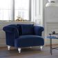 Blue River Elegance Accent Chair in Blue, , large