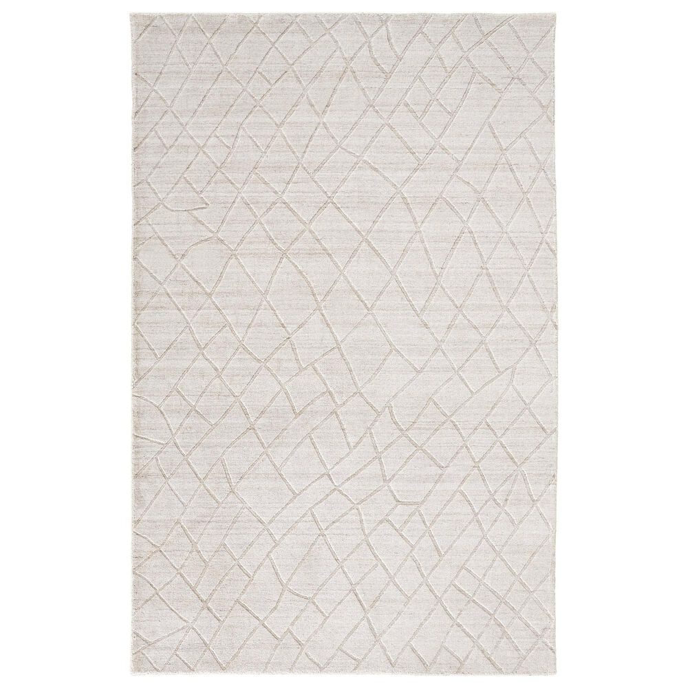 Feizy Redford 3"6" x 5"6" Beige Area Rug, , large