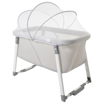 Venice Child Malibu Dreams Rocking Mini Bassinet in Gray, , large