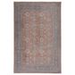 Feizy Marquette 3761F 12" x 15" Rust and Blue Area Rug, , large