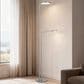 Cal Lighting Circa Torchiere Floor Lamp in Matte Satin Nickel, , large