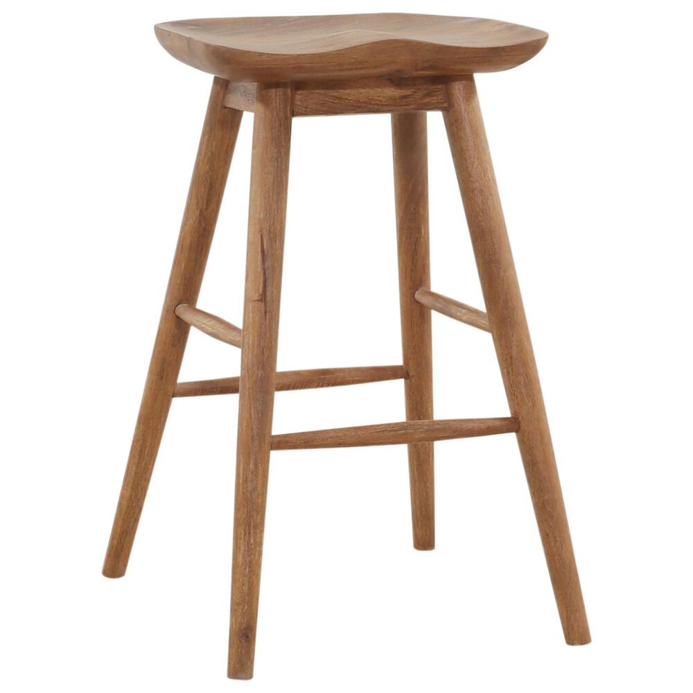 Artisan Decor Conner Backless Bar Stool in Natural, , large