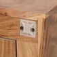 Hearth and Haven 3-Door Sideboard in Natural, , large