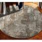 Amer Rugs Alpine 7"10" Round Light Brown Area Rug, , large