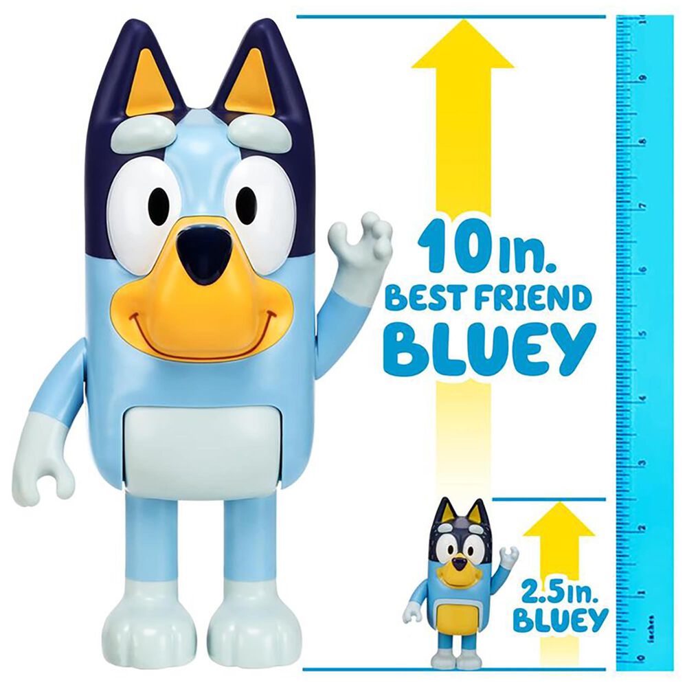 Bluey Best Friend Bluey Articulated Figure, , large