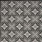 Nourison Aloha 5"3" x 7"5" Black White Indoor/Outdoor Area Rug, , large