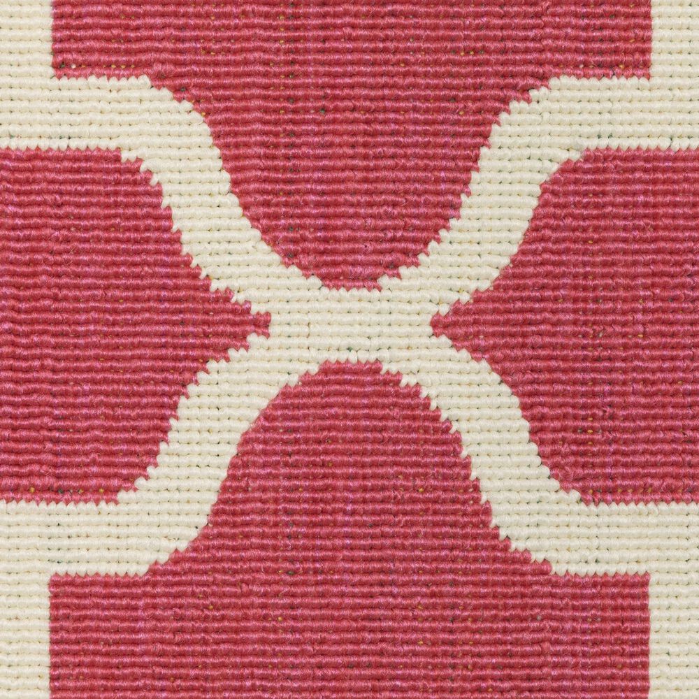 Oriental Weavers Havana Pink and Ivory 6'7" x 9'2" Indoor/Outdoor Area Rug, , large