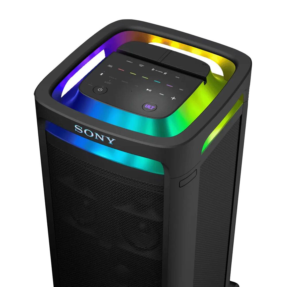 Sony ULT Tower 9 Party Speaker with ULT Mic Wireless Microphone in Black, , large