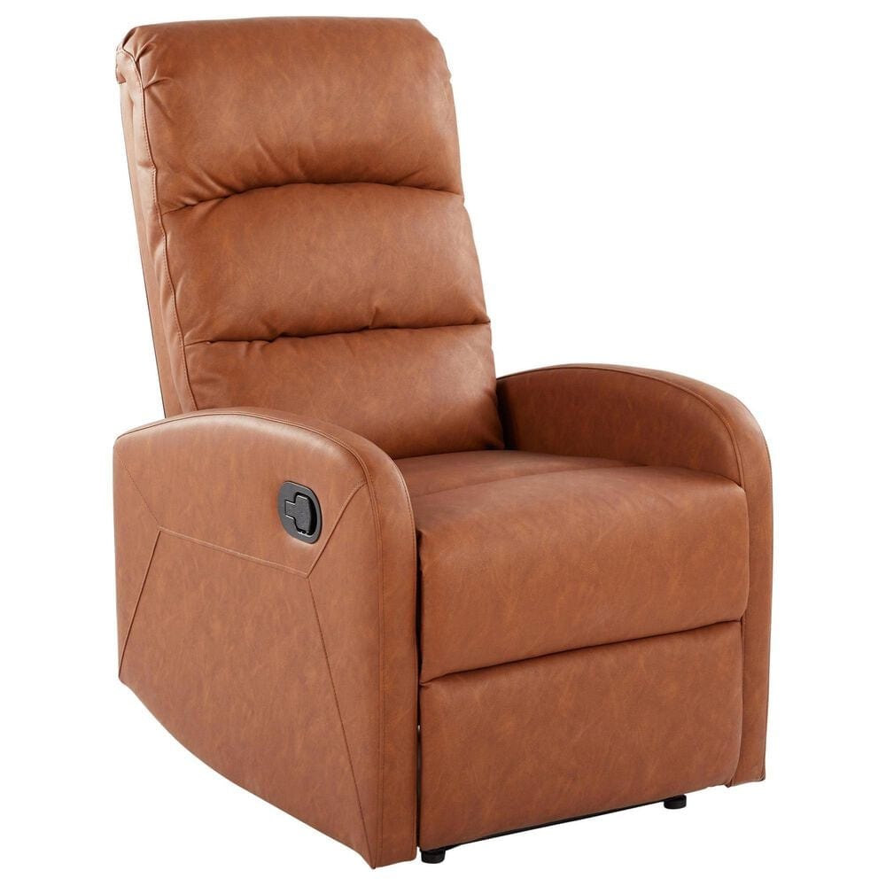 Lumisource Dormi Manual Recliner in Camel, , large