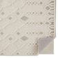 Feizy Anica 8011F 9" x 12" Ivory Area Rug, , large