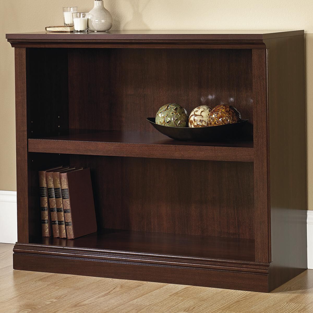 Sauder 2 shelf shop bookcase