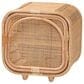 Baxton Studio Keita 2-Shelf Nightstand in Natural, , large