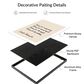 HOMLUX 24" x 18" Just Start Canvas Art in Black, , large