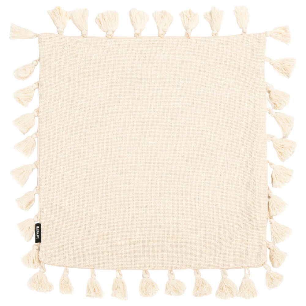 Safavieh Skyla 18&quot; Pillow in Beige, , large