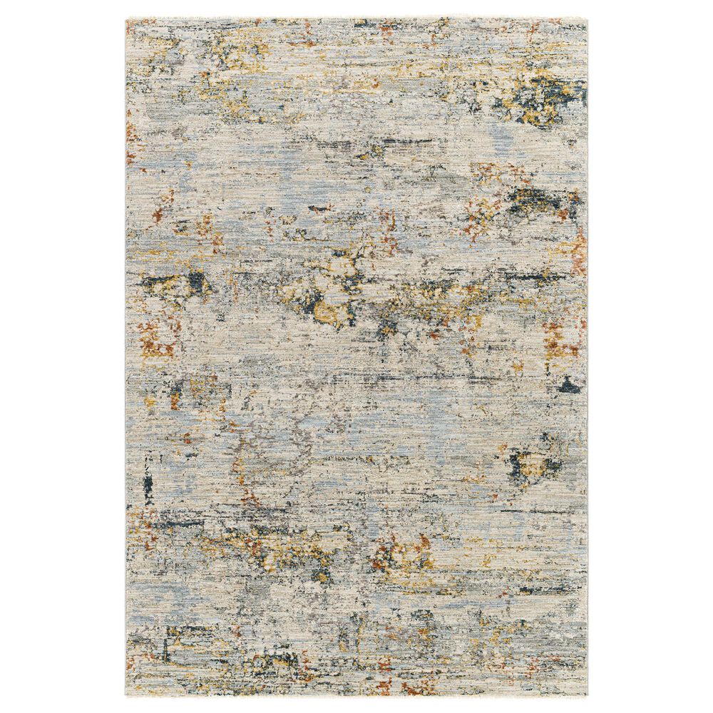 Surya Laila 2" x 3" Light Gray, Navy, Teal, Clay and Camel Area Rug, , large