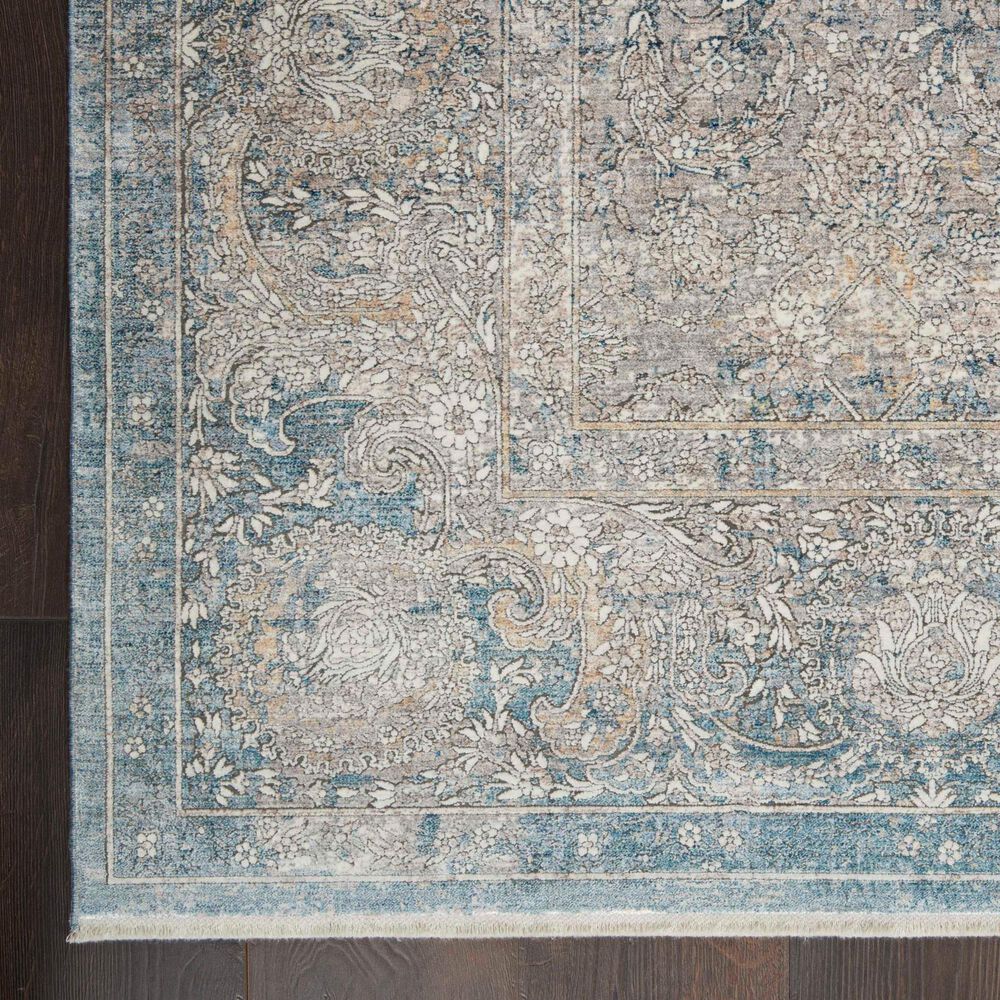 Nourison Starry Nights STN01 10&#39; x 13&#39; Cream and Blue Area Rug, , large