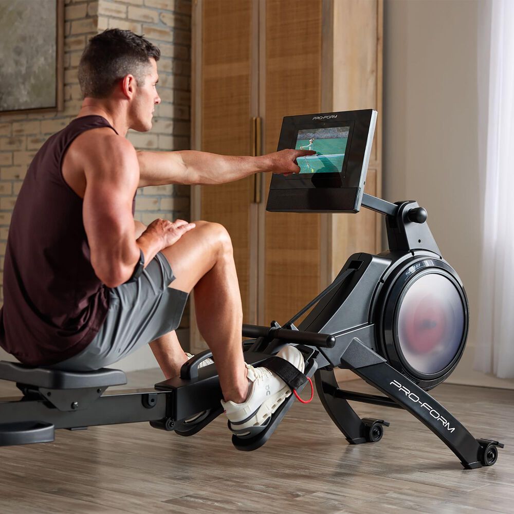 ProForm Carbon Pro10 Rower with 10" Touchscreen for Interactive, At-Home Workouts, , large