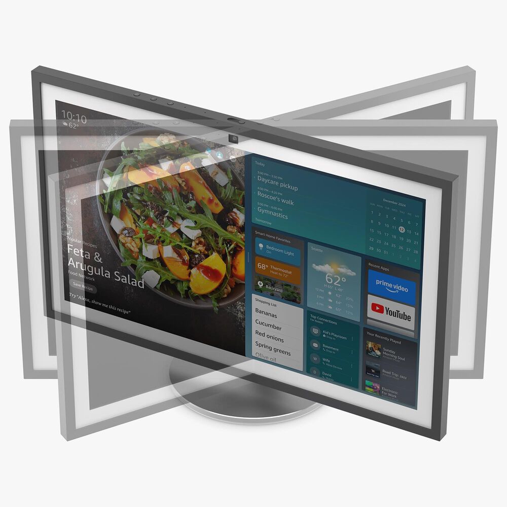 Amazon Premium Adjustable Stand for Echo Show 21 in Aluminium, , large