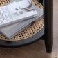 Crestview Collection Port Royal End Table in Black and Natural, , large
