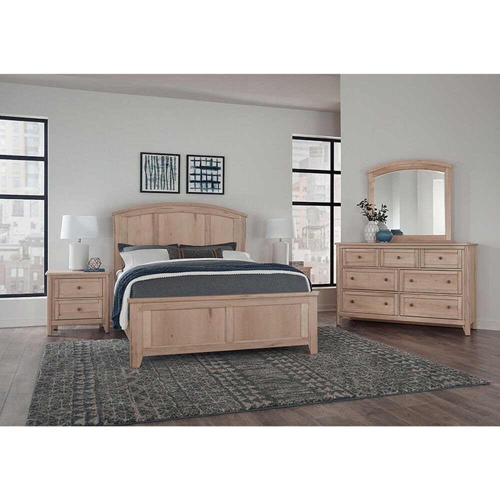 Viceray Collections Woodbridge King Panel Bed in Clear Maple, , large