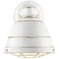 Golden Lighting Bartlett 1-Light Wall Sconce in French White, , large