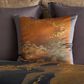 Ann Gish Mt. Fuji 22" x 22" Throw Pillow in Multicolor, , large