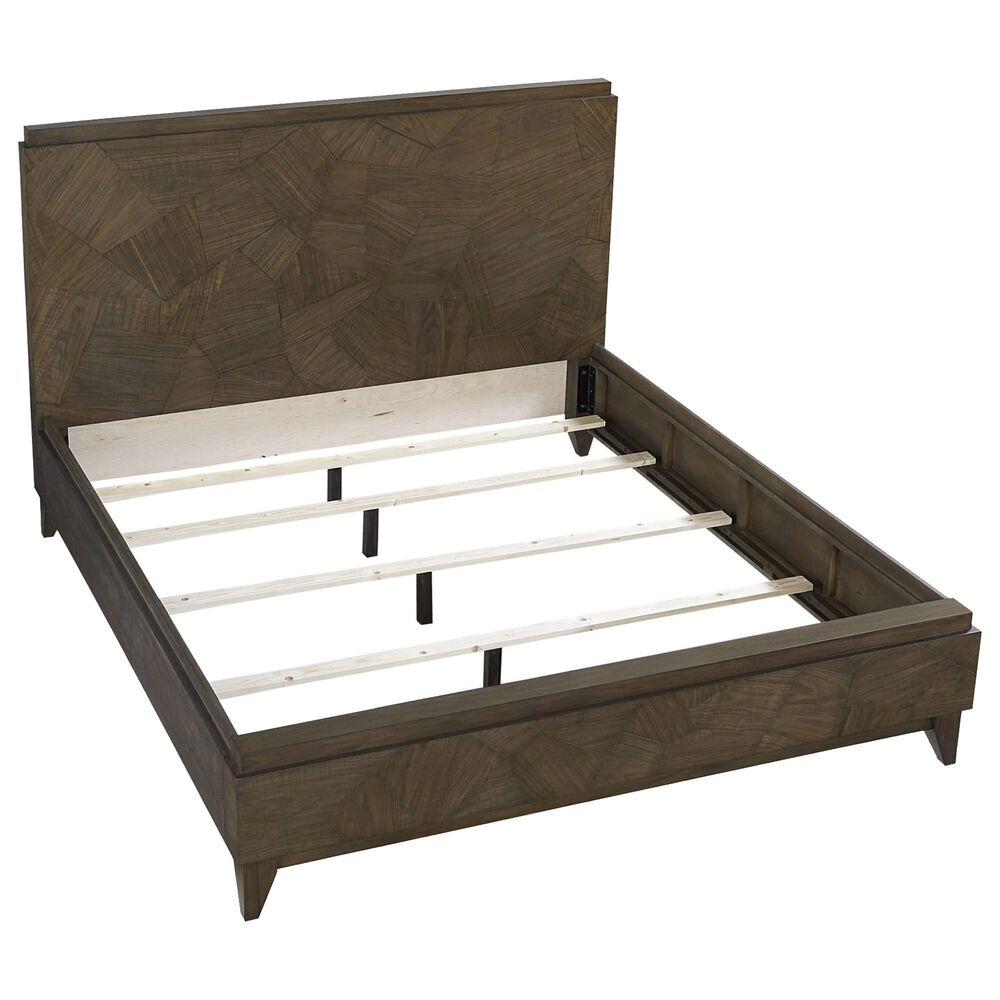 Urban Home Broderick 4-Piece King Bedroom Set in Wild Oats Brown, , large