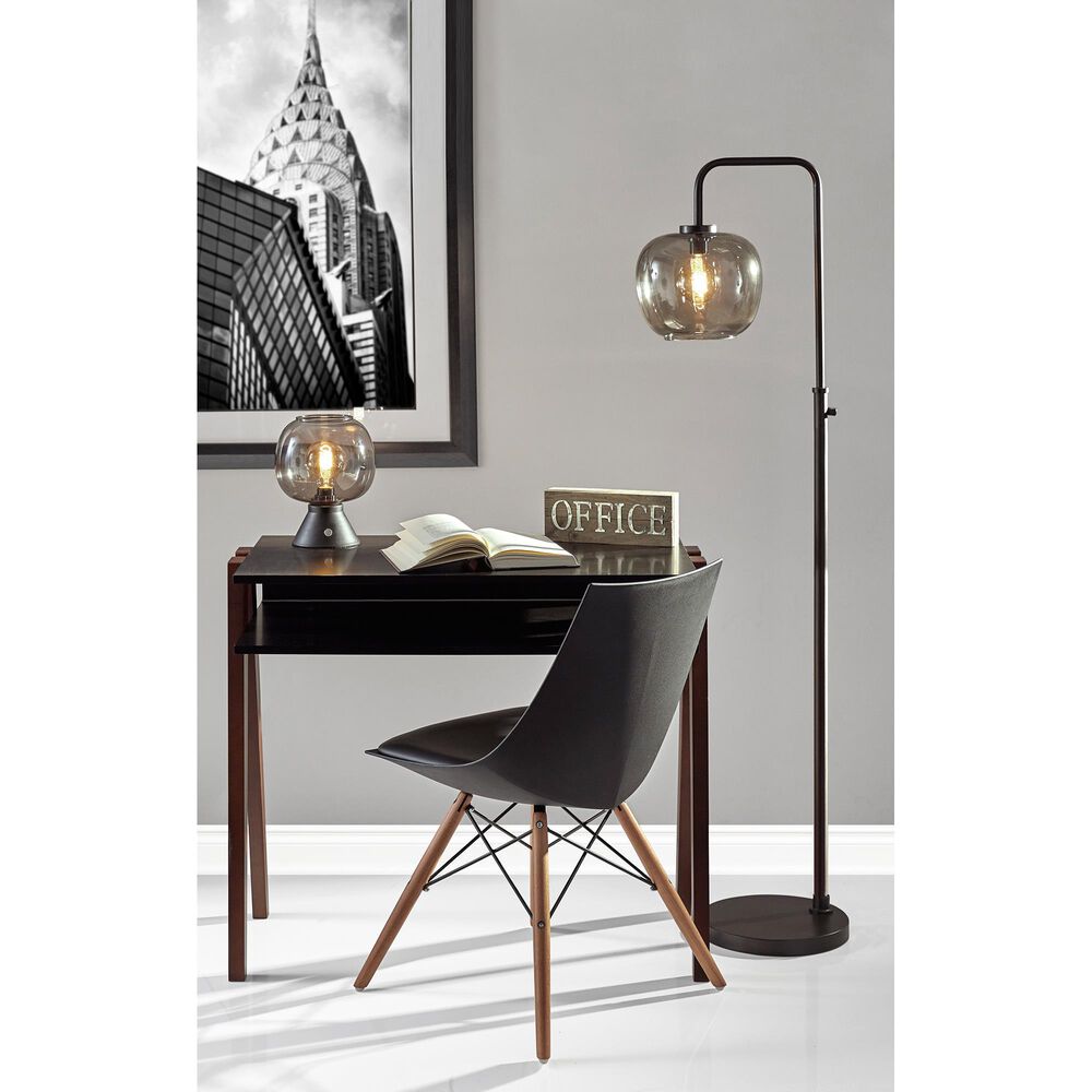 Adesso Ashton Floor Lamp in Matte Black, , large