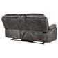 New Heritage Design Park City Manual Reclining Loveseat in Slate, , large