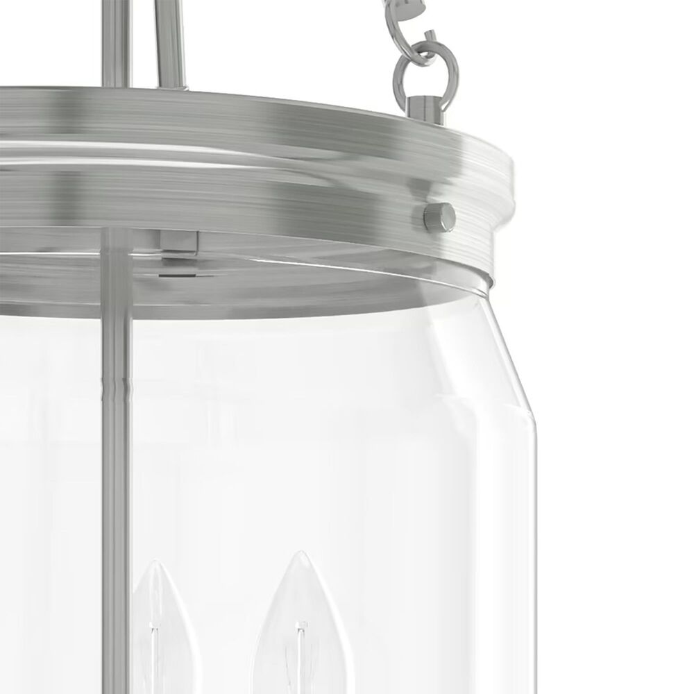 Hunter Devon Park 3-Light Pendant in Brushed Nickel, , large