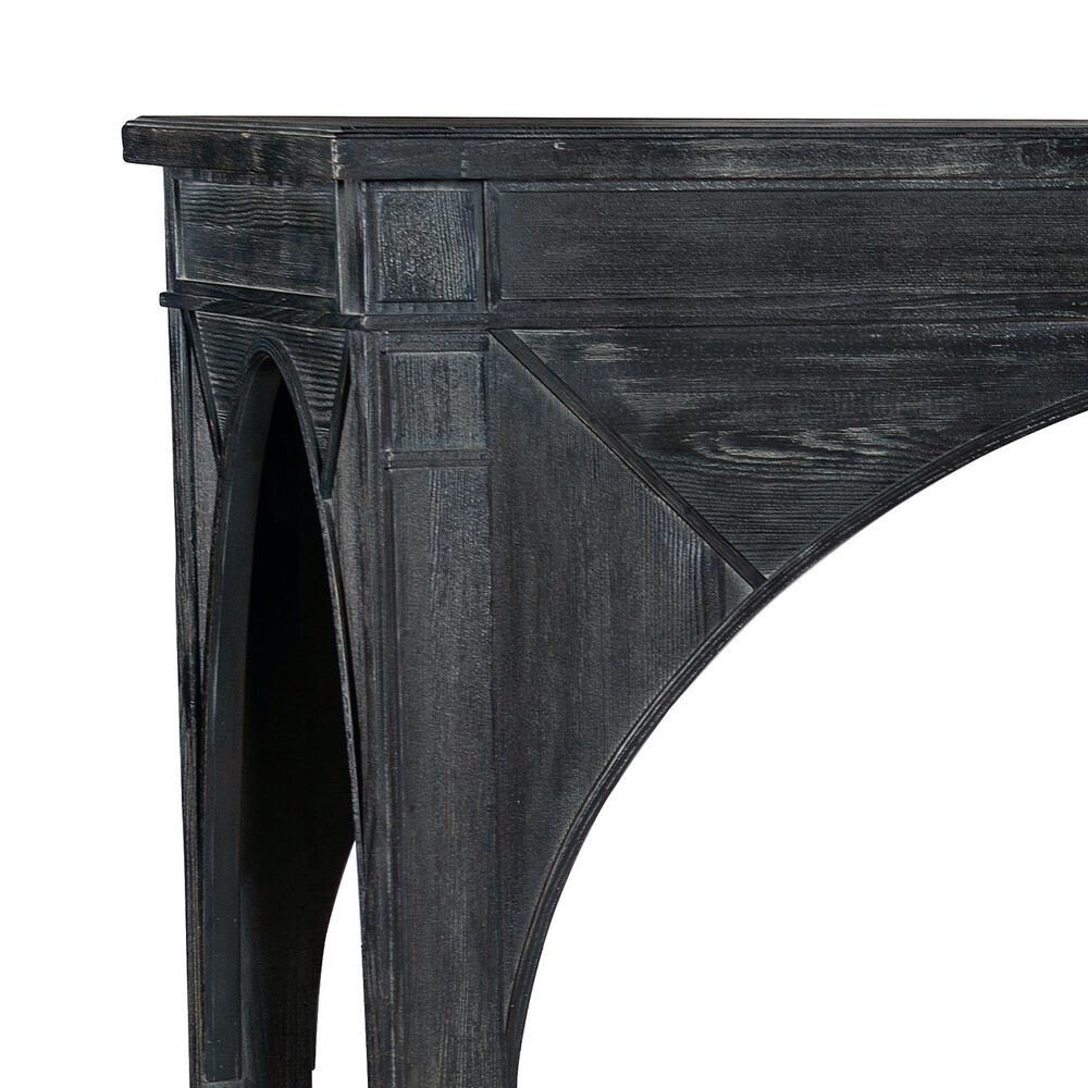 Hooker Furniture Melange Thunder Sofa Table in Dark Charcoal, , large