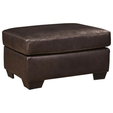Ashley Santorine Ottoman in Dark Brown, , large