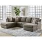 Ashley OPhannon 2-Piece U-Shaped Sectional with Right Facing Chaise and Left Facing Corner Chaise in Putty, , large