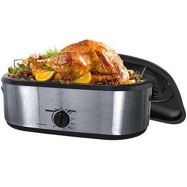 Complete Cuisine 16-Quart Roaster Oven in Stainless Steel, , large