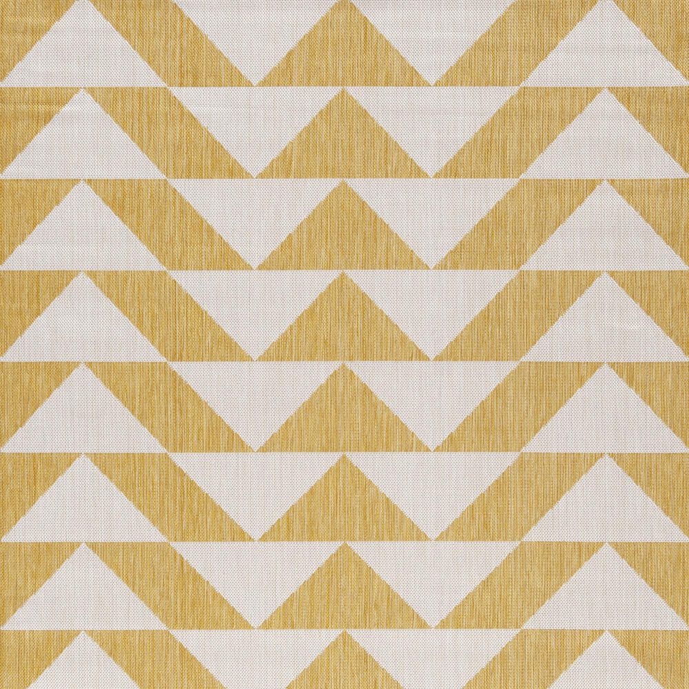 Ashley Thomley Indoor/Outdoor 8&#39; x 10&#39; Ivory and Yellow Area Rug, , large