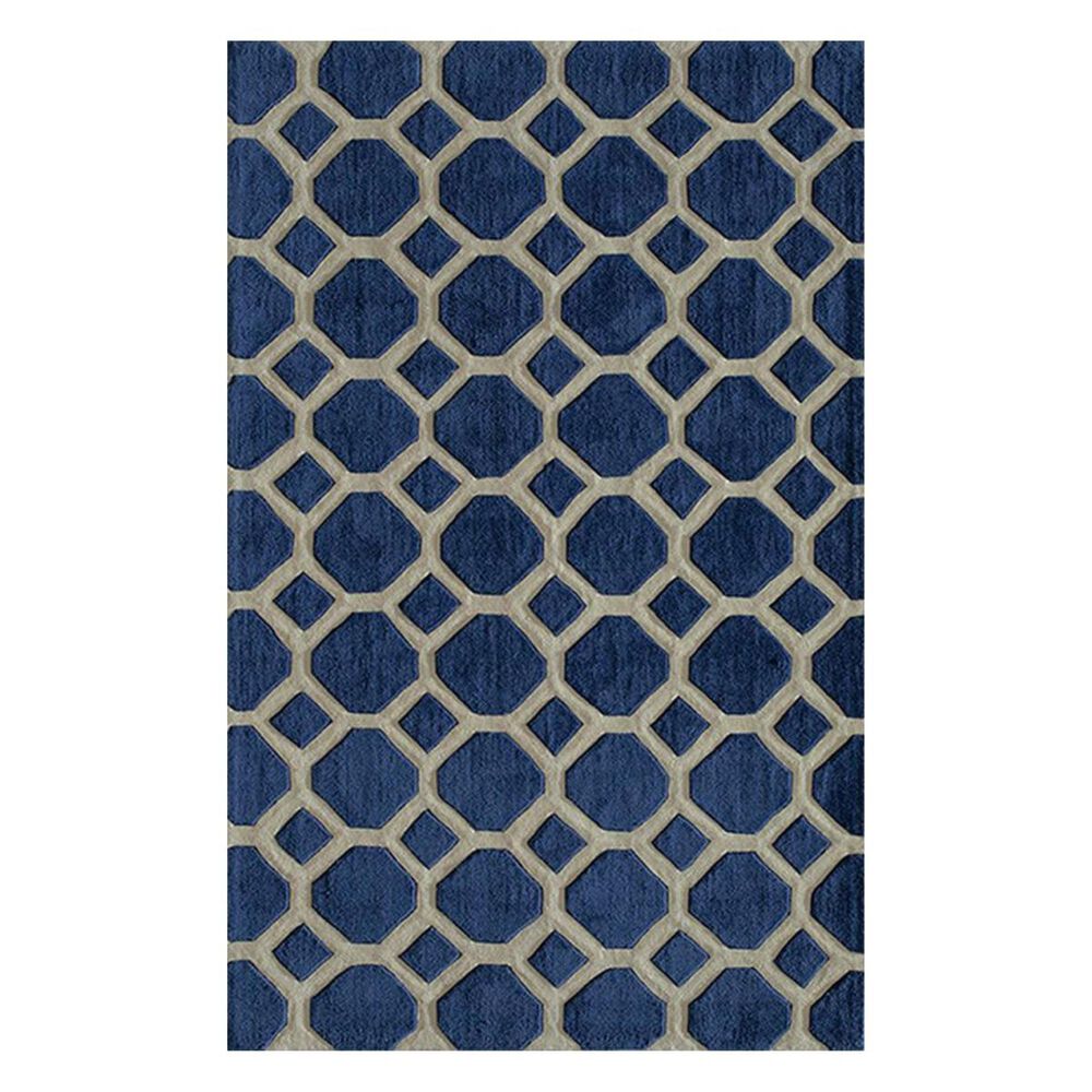 Momeni Bliss BS-11 2' x 3' Navy Scatter Rug, , large